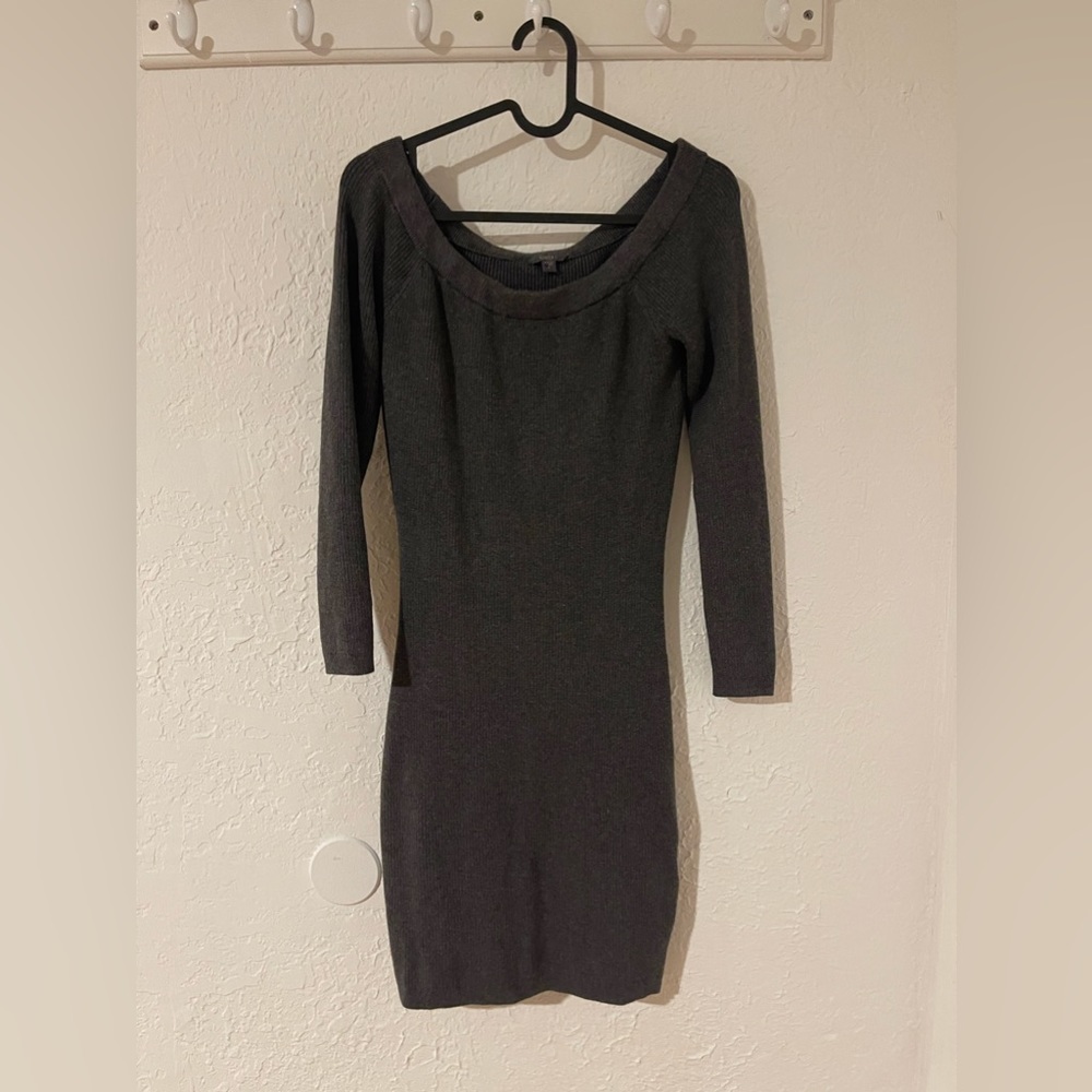Guess sweater dress in gray